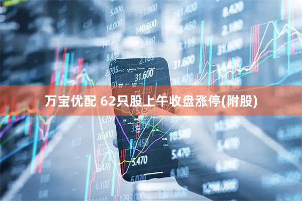 万宝优配 62只股上午收盘涨停(附股)