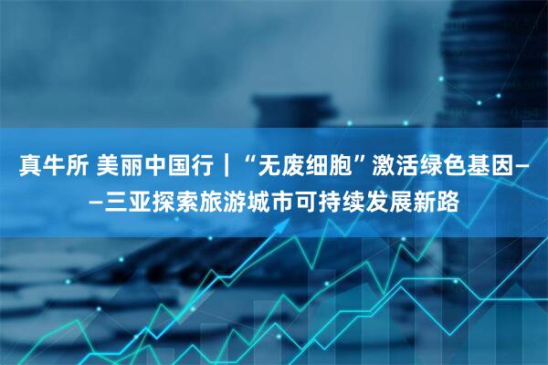 真牛所 美丽中国行|“无废细胞”激活绿色基因——三亚探索旅游城市可持续发展新路